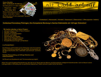 Startseite Gold und Edelmetall Ankauf